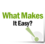 What makes it easy?